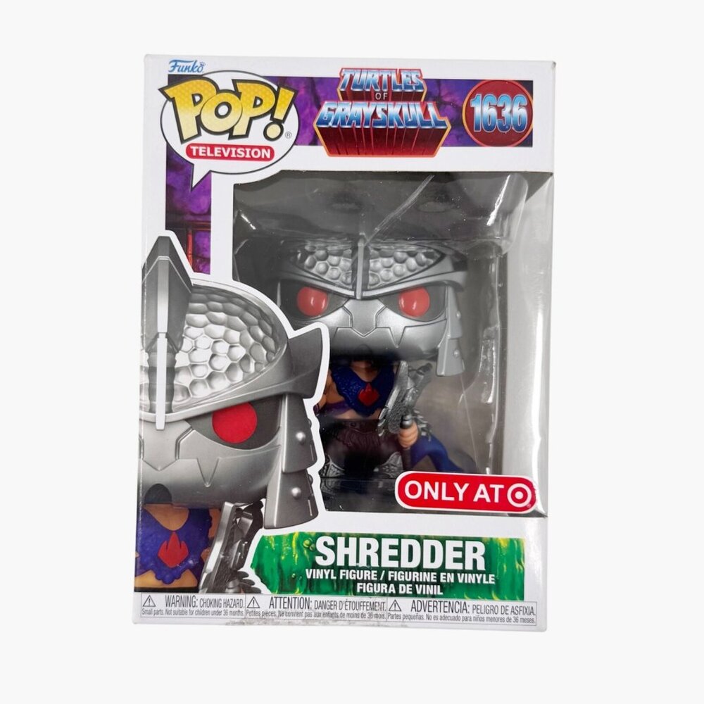 Funko POP! TV: TMNT & MOTU Turtles of Grayskull Shredder Vinyl Figure